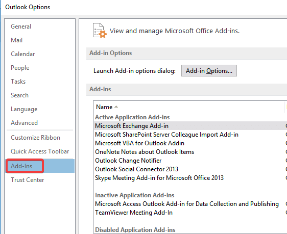 microsoft outlook throttled popup